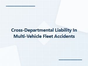 Corporate Fleet Accident Liability Between Departments